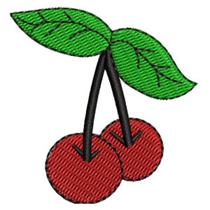 Best Cherry Brooch Embroidery logo.