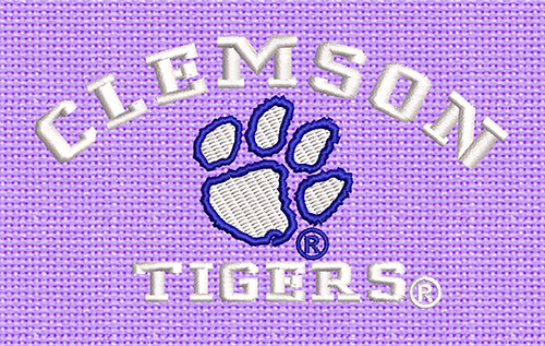 Best Clemson Tiger Embroidery logo