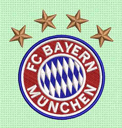 Best FC Bayern Munich Embroidery logo.