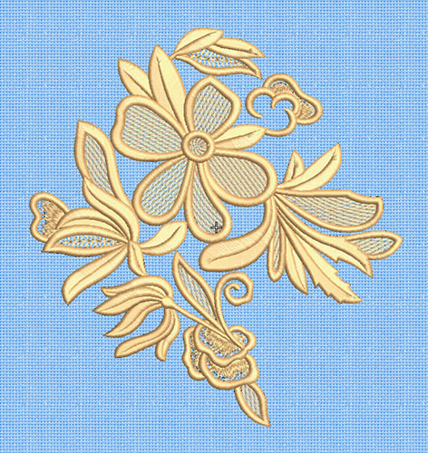 Best Flower Embroidery logo.