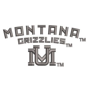 Best Grizzlies Montana Embroidery logo.