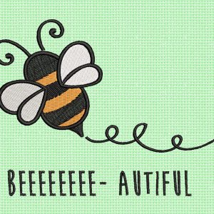 Best Honey Bee Embroidery logo.