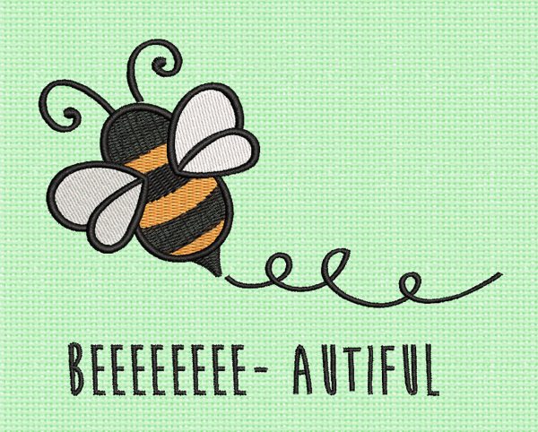 Best Honey Bee Embroidery logo.