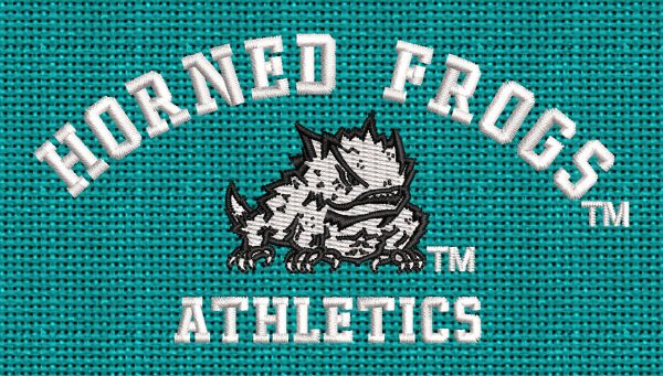 Best Horned Frogs embroidery logo.