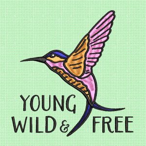 Best Humming Bird Embroidery logo.