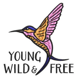 Best Humming Bird Embroidery logo.
