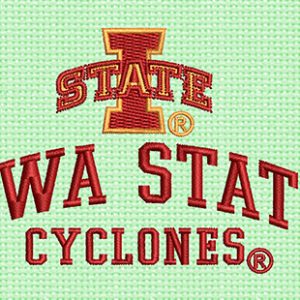 Best Iowa state cyclones Embroidery logo.