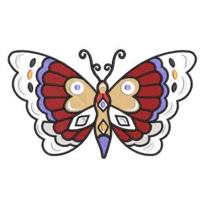 Best Jerry Butterfly Embroidery logo.