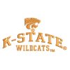 Best K State Wildcats Embroidery logo.
