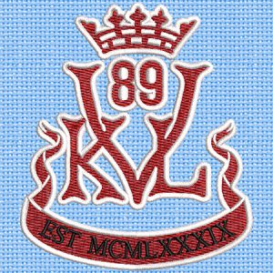 Best KVL 89 Embroidery logo.
