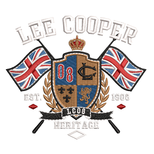 Best Cooper Flag Embroidery logo.