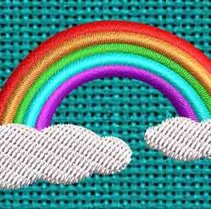 Best Little Rainbow Embroidery logo.