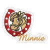 Best Minnie Horse Embroidery logo.