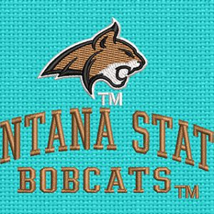 Best Montana State Embroidery logo.