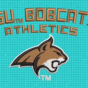 Best Msu Bobcats Athletics Embroidery logo.