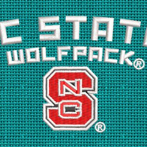 Best Nc State Wolfpack Embroidery logo.