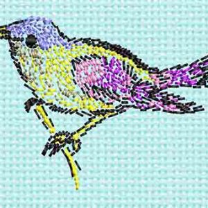 Best Orioles Bird Embroidery logo.
