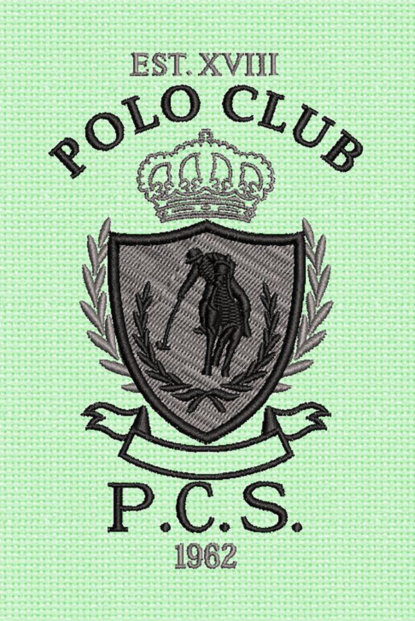 Best Polo club P.C.S Embroidery logo.