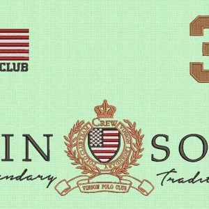 Best Polo Club vinson Embroidery logo.