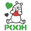 Best Pooh Beer Embroidery logo.