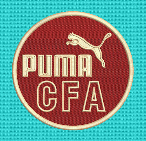 Best Puma CFC Embroidery logo.