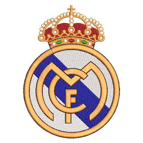 Best Real Madrid Embroidery logo.