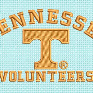 Best Tennessee Volunteers Embroidery logo.