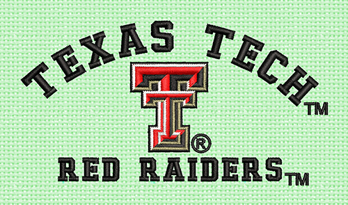 Best Texas Tech Embroidery logo.