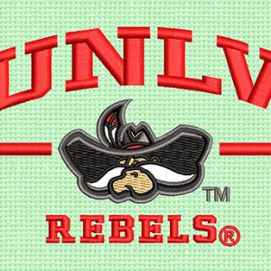 unlv rebels embroidery logo vector emb merchandise unlv rebels football jersey unlv rebels t shirt unlv rebels