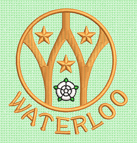 Best Waterloo Embroidery Logo.