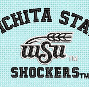 Best Wichita state shocker Embroidery logo.