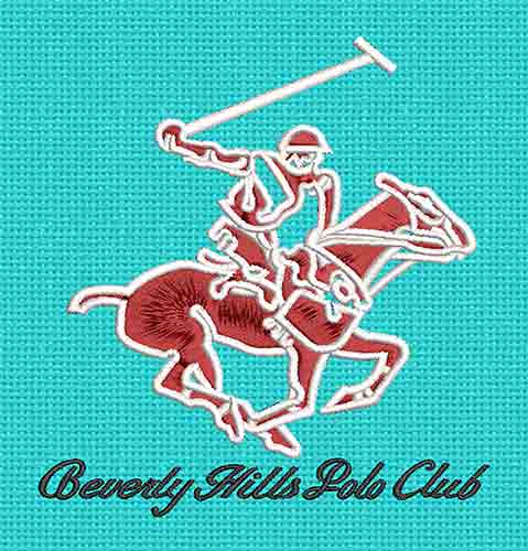 polo club horse embroidery logo vector emb custom polo