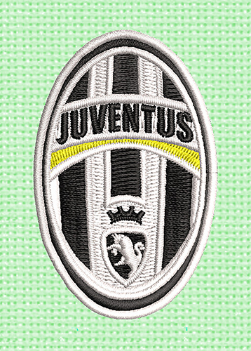 Best Juventus fc Embroidery logo.