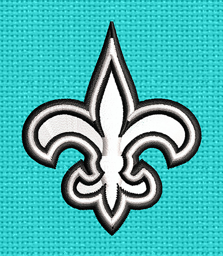 new orleans saints embroidery logo vector emb designs new orleans