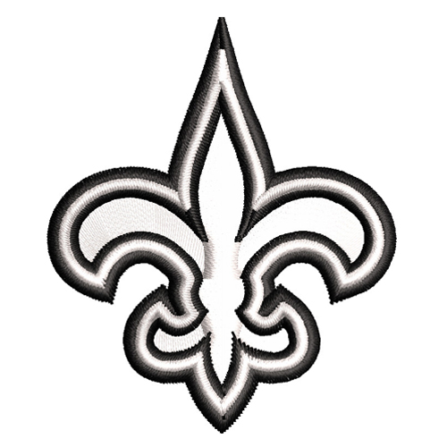 Best New Orleans Saints Embroidery logo.