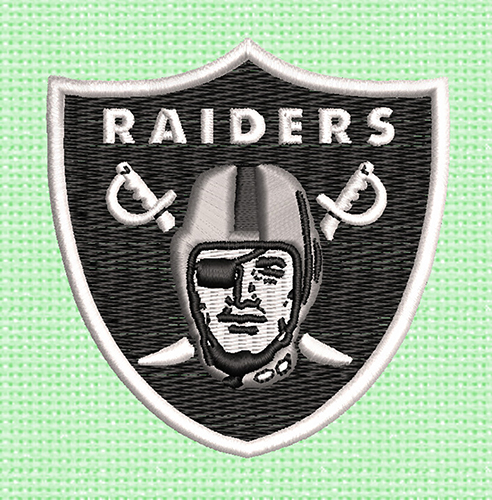 oakland raiders embroidery logo vector emb images oakland raiders