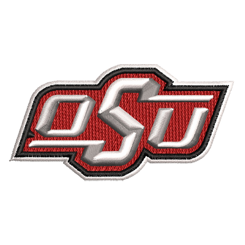 Best Oklahoma State Embroidery logo.