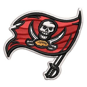 Best Tampa Bay Buccaneers Embroidery logo.