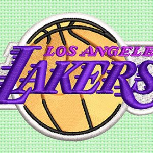 Best Los Angeles Lakers 3d Embroidery logo.