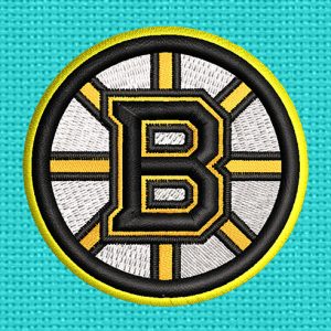 Best Boston Bruins 3d Embroidery logo.