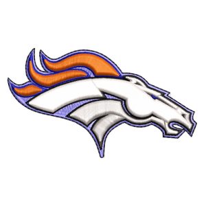 Best Broncos Horse Embroidery logo.