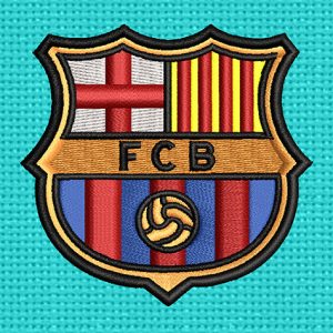 Best FC Barcelona 3d Embroidery logo.
