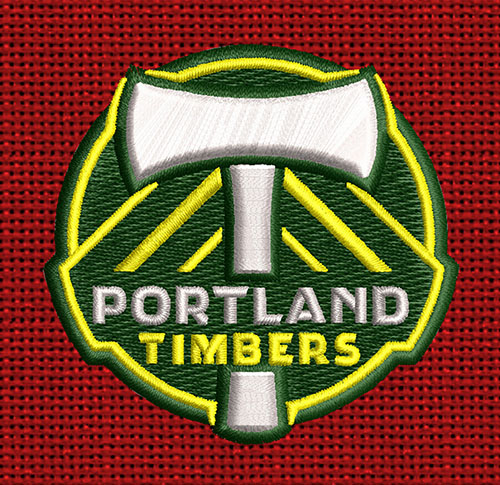 portland timbers 3d embroidery logo vector emb portland