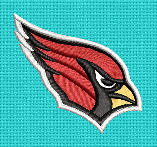 Best Arizona Cardinals Birds Embroidery logo.