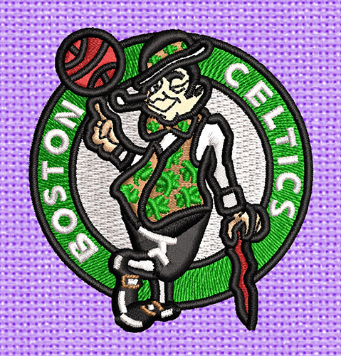Best Boston Celtics 3d Embroidery logo.