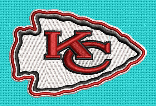 Best Kansas city 3d Embroidery logo.