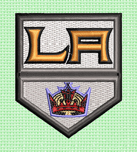 Best Los Angeles Kings Embroidery logo.