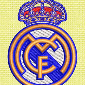 best real madrid 3d embroidery logo vector emb real madrid wallpaper