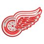 Best Red Wings 3d Embroidery logo.