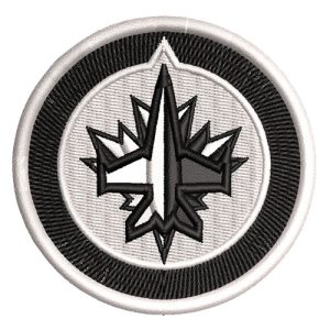 Best Winnipeg jets 3D Embroidery logo.